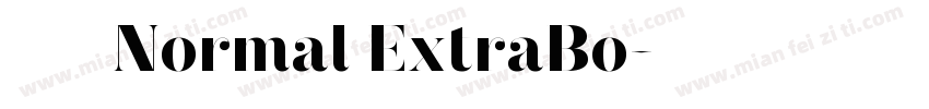 ヒカリ角ゴ Normal ExtraBo字体转换